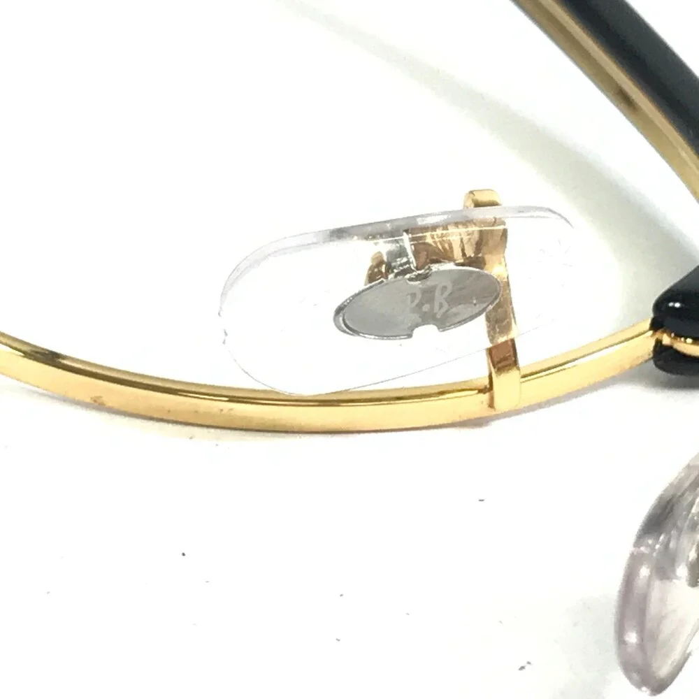 Ray-Ban Eyeglasses Frames RB3016 CLUBMASTER W0365 Black Gold Full Rim 51-21-145